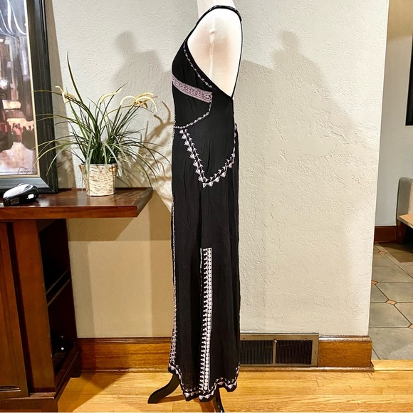 RARE Free People intimately Embroidered Halter Maxi Dress, S - Picture 4 of 15